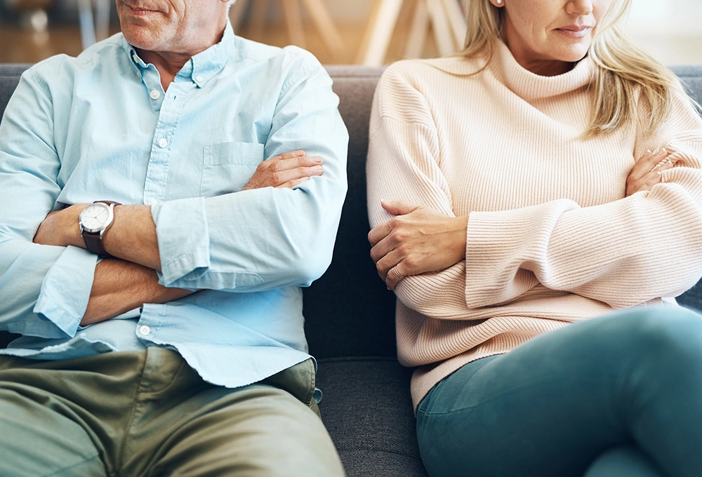 Un couple ne se parle plus